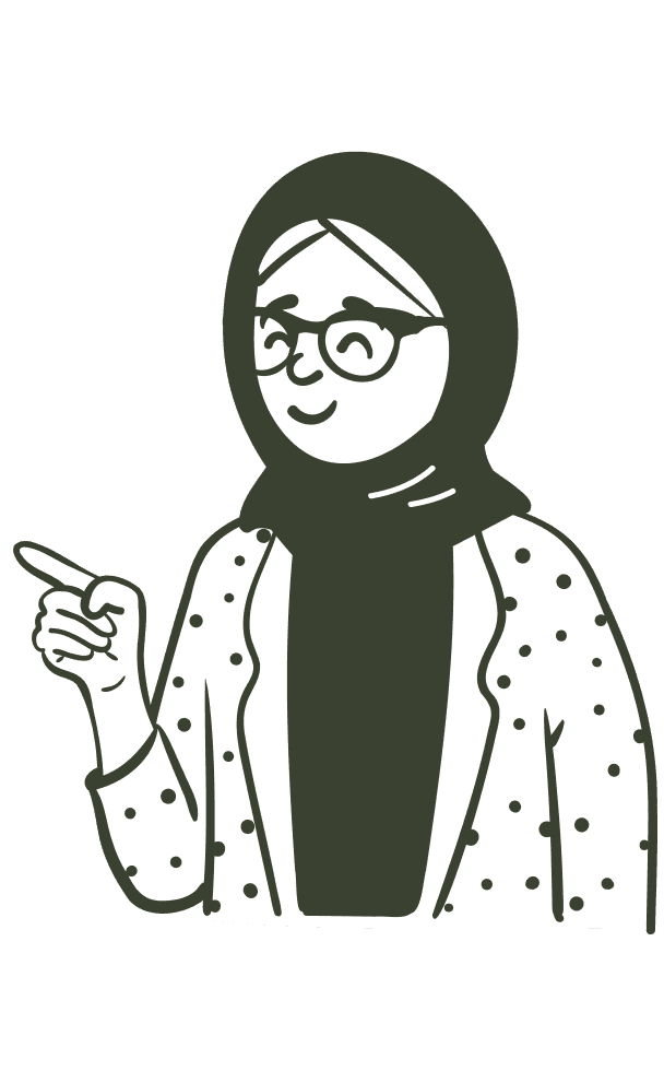 Illustration of Dr. Aisha